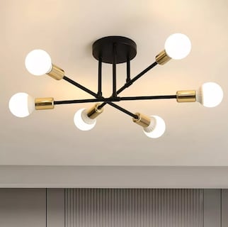 Foto 1 | Lámpara De Techo Xtellar Spider Colgante Y Moderna Con 6 Luces