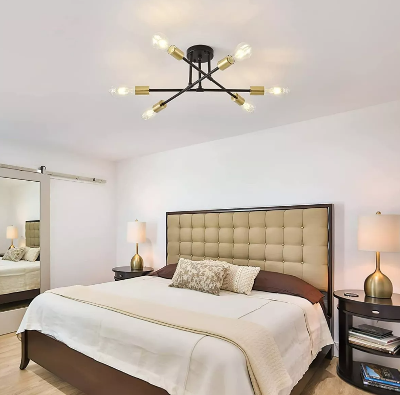 Foto 4 | Lámpara De Techo Xtellar Spider Colgante Y Moderna Con 6 Luces
