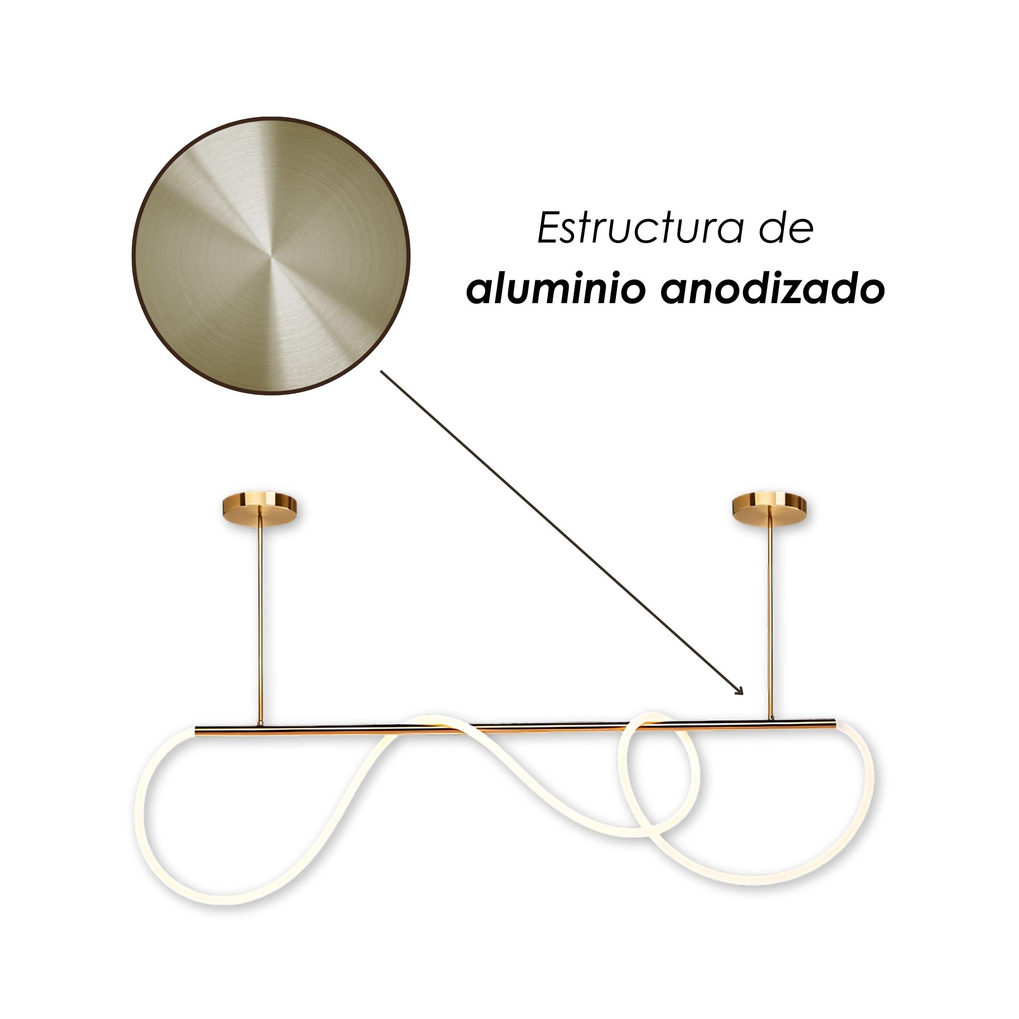 Foto 7 pulgar | Lámpara Colgante Ilios Innova Led Luz Fría y Cálida