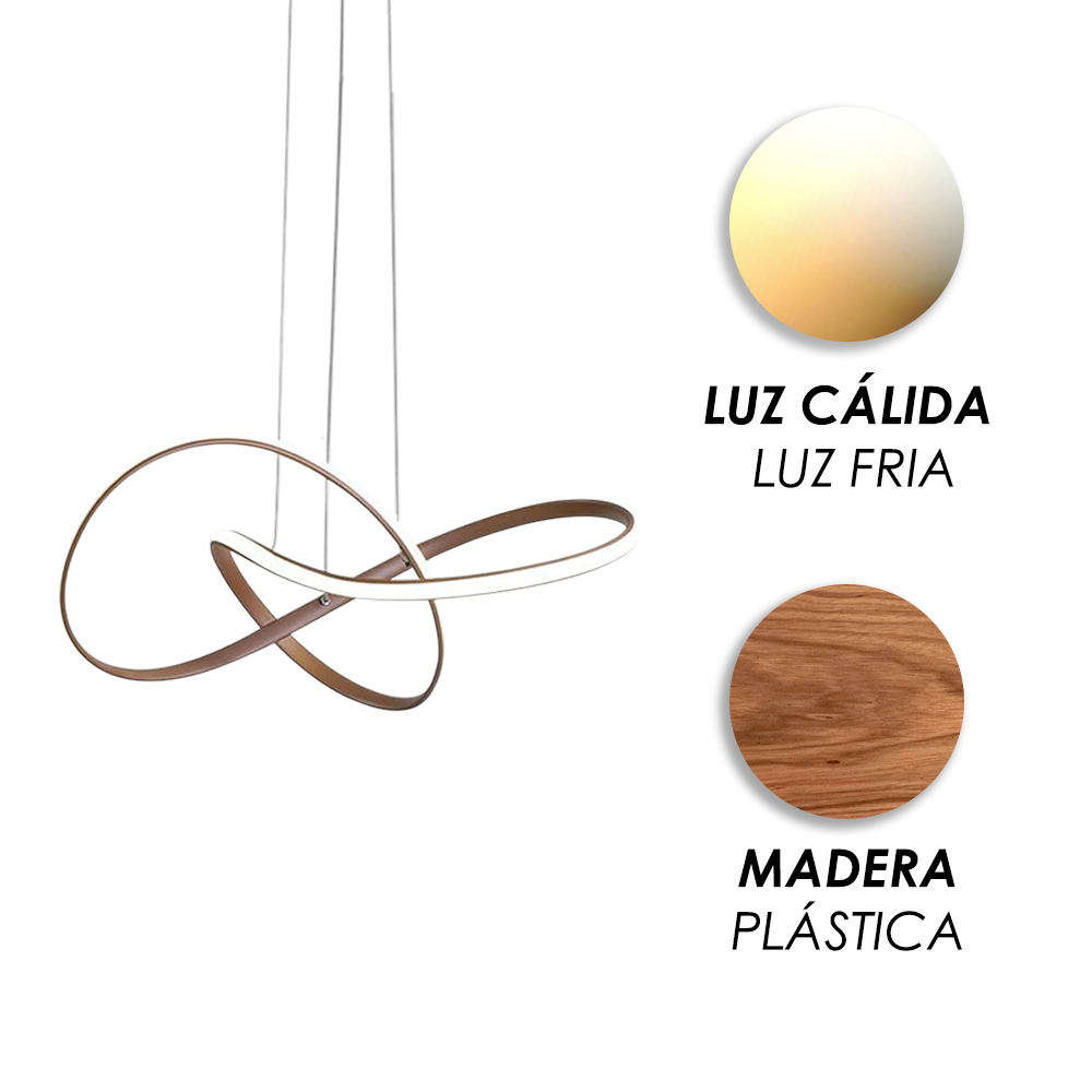 Foto 7 pulgar | Lámpara Colgante Ilios Innova Led Altura Ajustable Luz Cálida y Fría