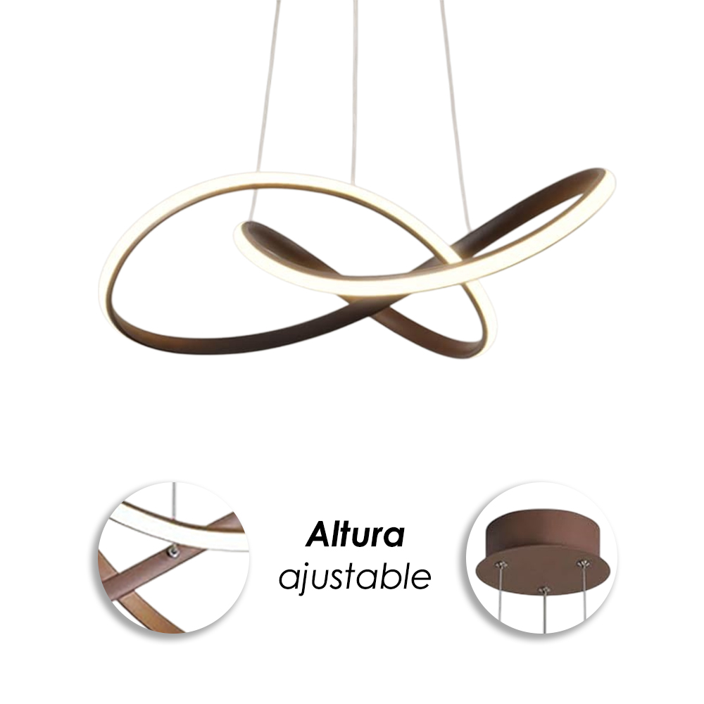 Foto 7 | Lámpara Colgante Ilios Innova Led Altura Ajustable Luz Cálida y Fría