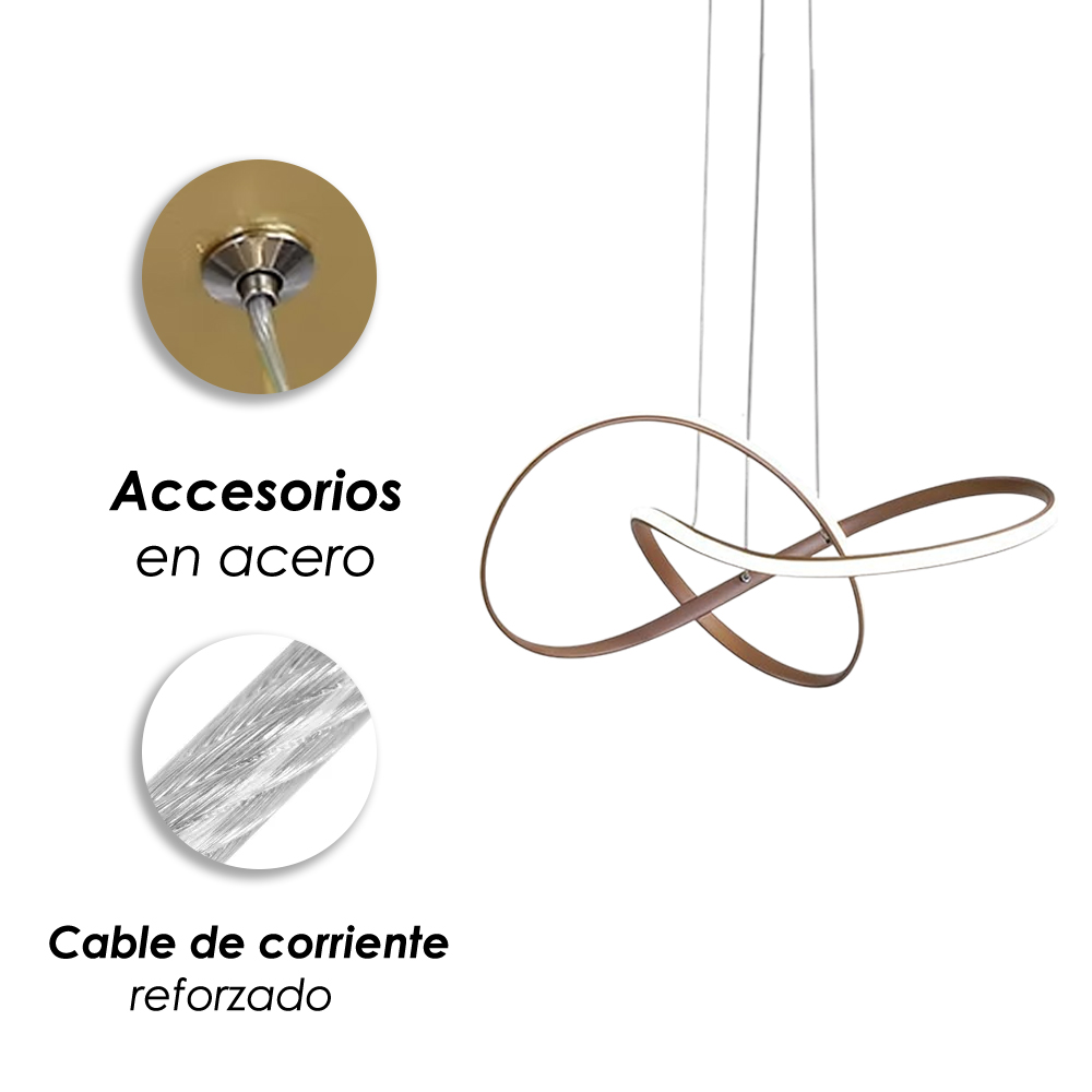 Foto 9 pulgar | Lámpara Colgante Ilios Innova Led Altura Ajustable Luz Cálida y Fría