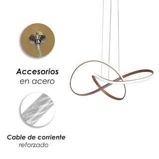Foto 8 | Lámpara Colgante Ilios Innova Led Altura Ajustable Luz Cálida y Fría