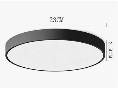 Foto 3 | Lámpara De Techo Led Decorativa Tipo Plafón De 24w Y 3100 Lm