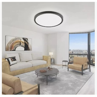 Foto 4 | Lámpara De Techo Led Decorativa Tipo Plafón De 24w Y 3100 Lm