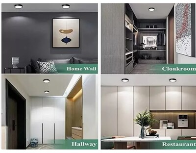 Foto 5 | Lámpara De Techo Led Decorativa Tipo Plafón De 24w Y 3100 Lm