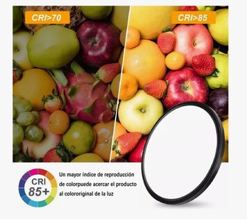 Foto 6 | Lámpara De Techo Led Decorativa Tipo Plafón De 24w Y 3100 Lm