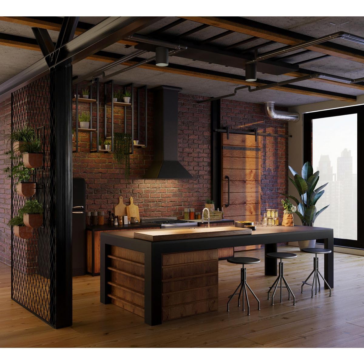 Foto 4 | Lámpara De Techo Progress Lighting Cylinder Collection 5, Color Negro - Venta Internacional.