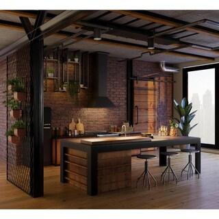 Foto 4 | Lámpara De Techo Progress Lighting Cylinder Collection 5, Color Negro - Venta Internacional.