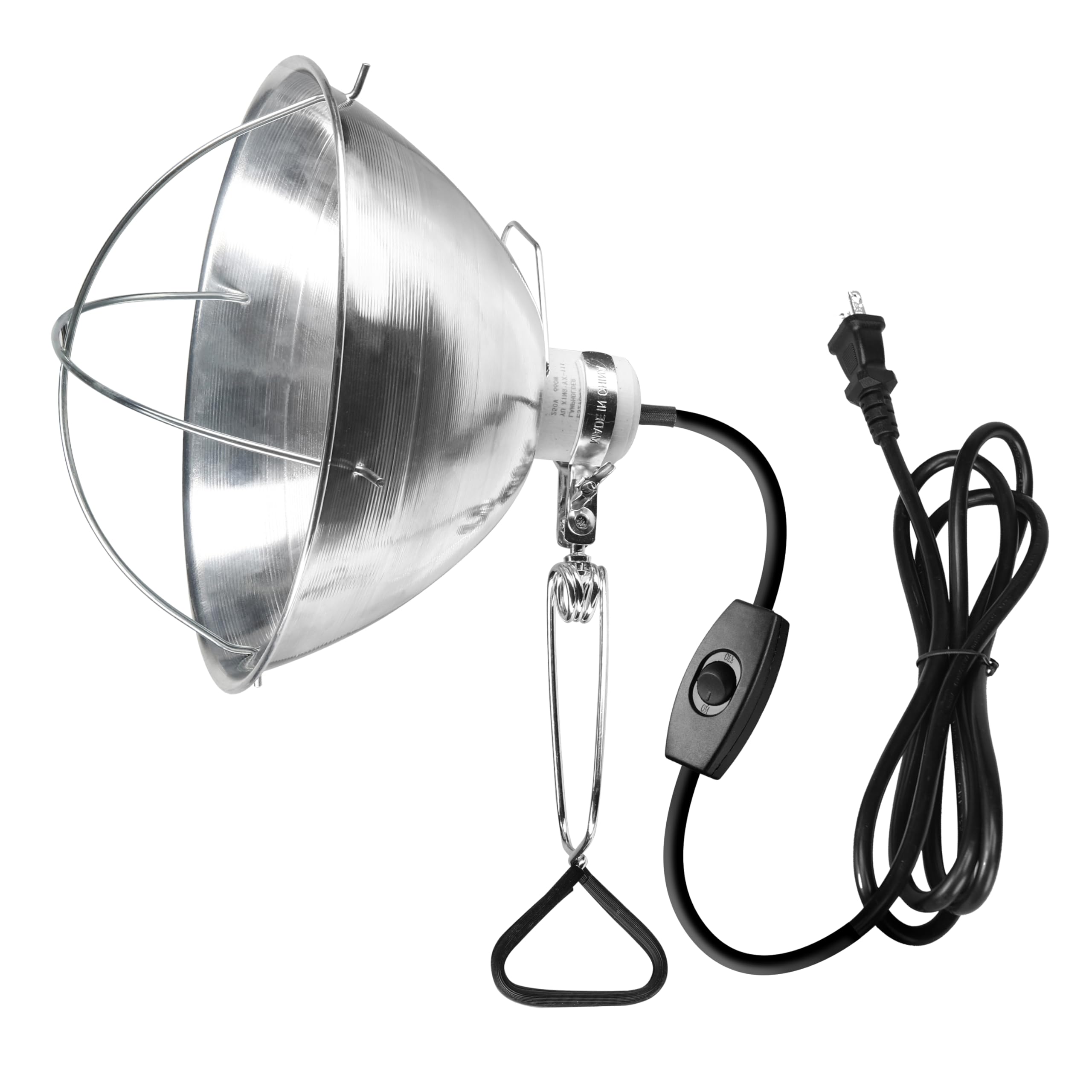 Foto 1 | Enchufe De Lámpara Tipo Pinza Con Reflector De Aluminio De 10.5 Pulgadas - Venta Internacional.