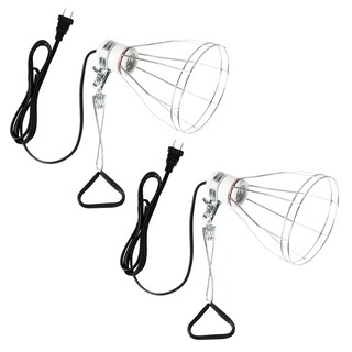 Foto 1 | Lámpara Clamp Light Simple Deluxe Steel Jaula De 250 W E26, Paquete De 2 - Venta Internacional.