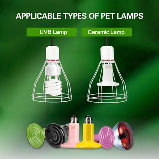 Foto 5 | Lámpara Clamp Light Simple Deluxe Steel Jaula De 250 W E26, Paquete De 2 - Venta Internacional.