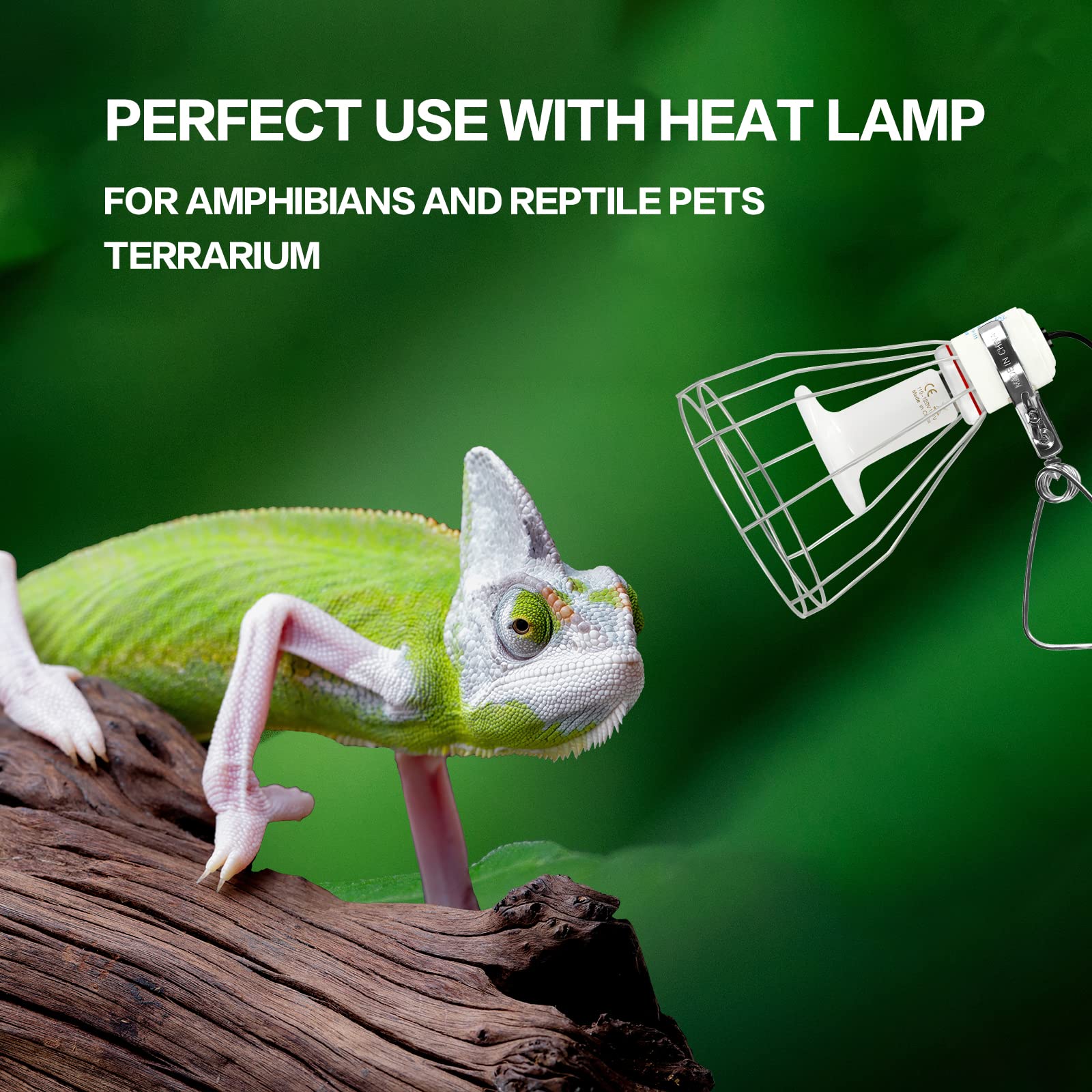 Foto 6 | Lámpara Clamp Light Simple Deluxe Steel Jaula De 250 W E26, Paquete De 2 - Venta Internacional.
