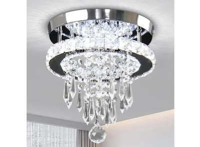 Foto 1 | Lámpara Xtellar De Techo Colgantes Cristal Luz Moderna Lujoso 3modos