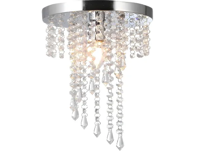 Foto 2 pulgar | Lámpara Xtellar De Techo Decorativa Cristal Moderna Sala Recamara