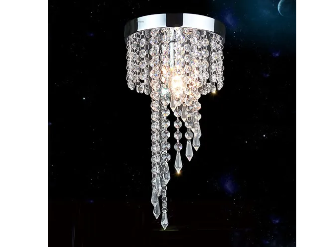 Foto 3 pulgar | Lámpara Xtellar De Techo Decorativa Cristal Moderna Sala Recamara