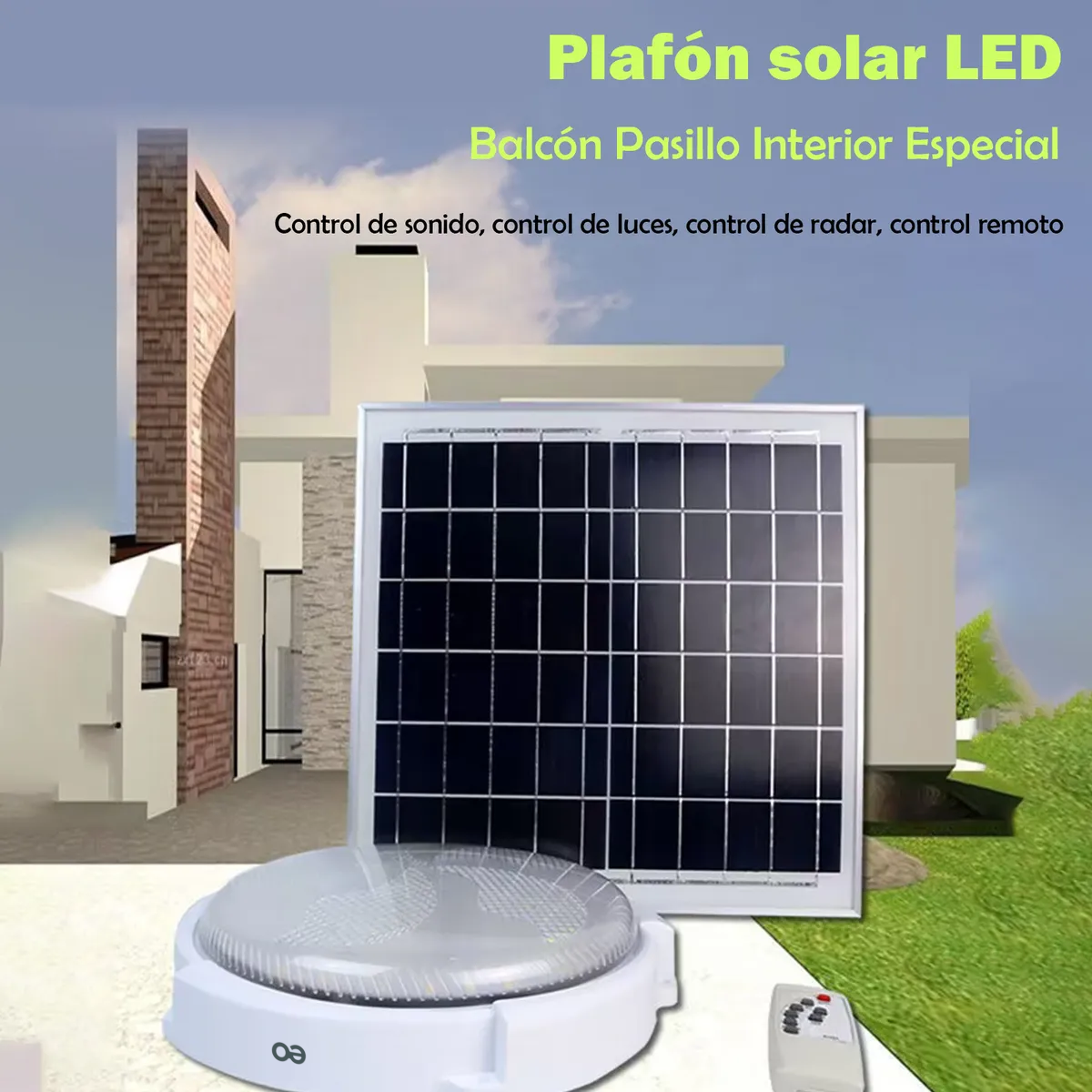 Foto 3 pulgar | Lámpara Solar Focos Colgante De Exterior 160led Eo Safe Imports Esi-19483 Blanco