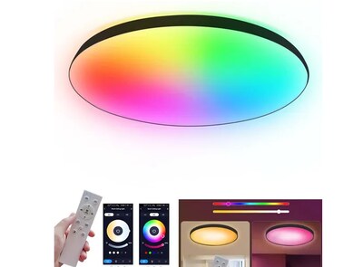 Foto 1 | Ilumina Tu Mundo Con Xtellar Lámparas Led De Techo 24w Rgb, Control Inteligente Y Ajustable Para Ambientes Vibrantes