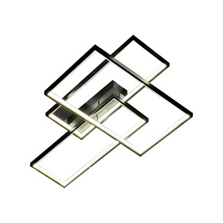 Foto 1 | Lámpara De Techo Led Moderna Con Diseño Geométrico