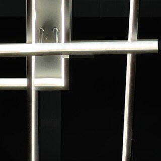 Foto 6 | Lámpara De Techo Led Moderna Con Diseño Geométrico