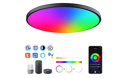 Foto 1 | Luces Decorativas Xtellar Inteligentes Para El Hogar, Lámpara De Techo Rgb Con Alexa, Transforma Tu Espacio