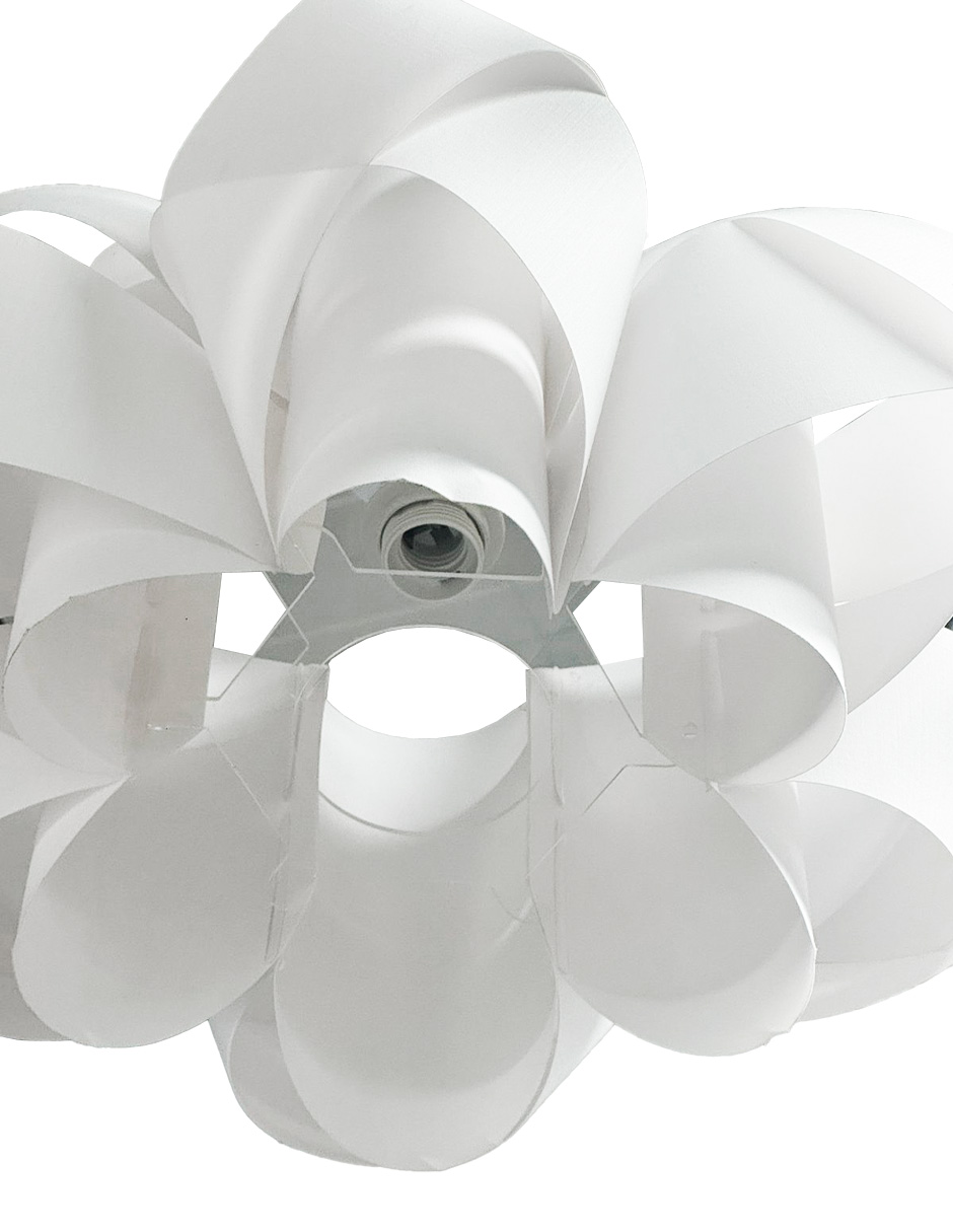 Foto 3 | Lámpara Colgante De Techo Flor De Loto