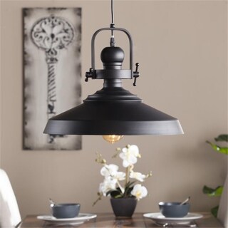 Foto 3 | Lámpara Colgante Southern Enterprises Sei Mindel Industrial Black - Venta Internacional.