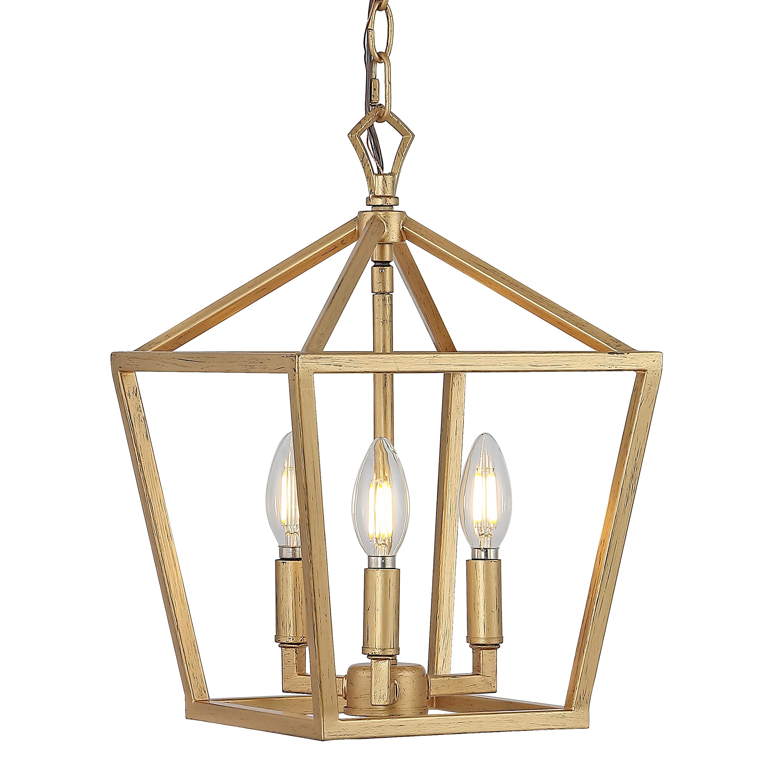 Foto 1 | Lámpara Colgante Jonathan Y Jyl7601b, Farol Led Tipo Pagoda De 25 Cm - Venta Internacional.