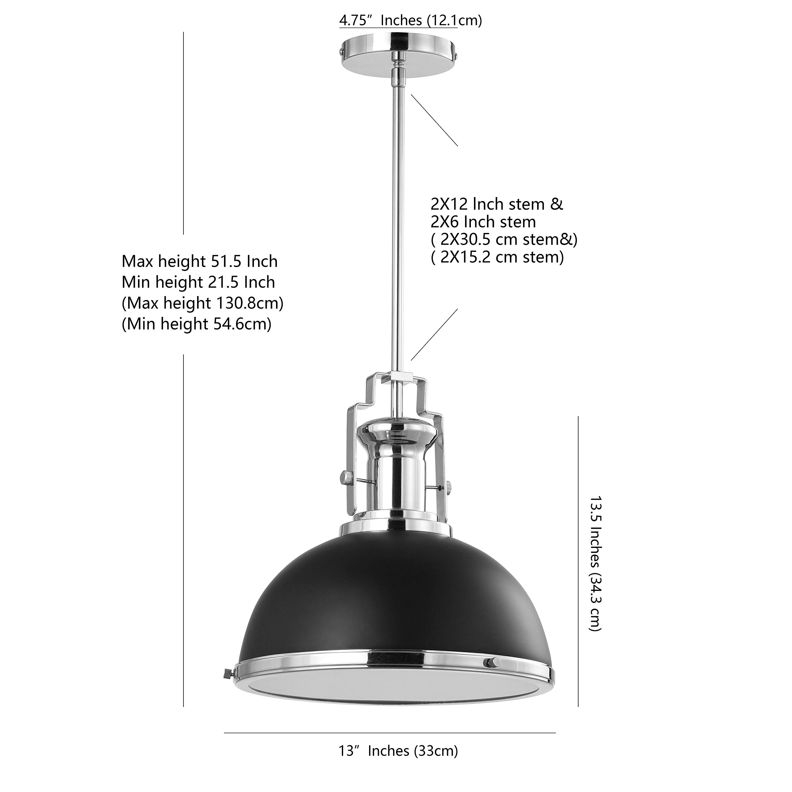 Foto 5 pulgar | Colgante De Cocina Jonathan Y Jyl9536b Homer 13 Vintage Led - Venta Internacional.