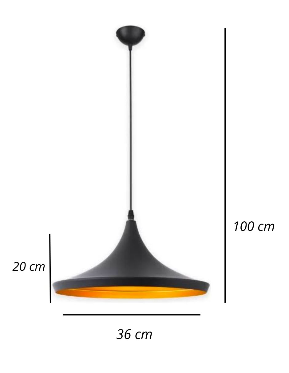 Foto 4 pulgar | Lámpara de Techo Malta PLCC-06 100 cm