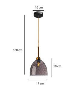 Foto 3 | Lámpara de Techo Celly 100 cm