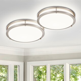 Foto 1 | Lámpara De Techo Dinglilighting Led De Montaje Empotrado 24 W Regulable 5 Cct - Venta Internacional.