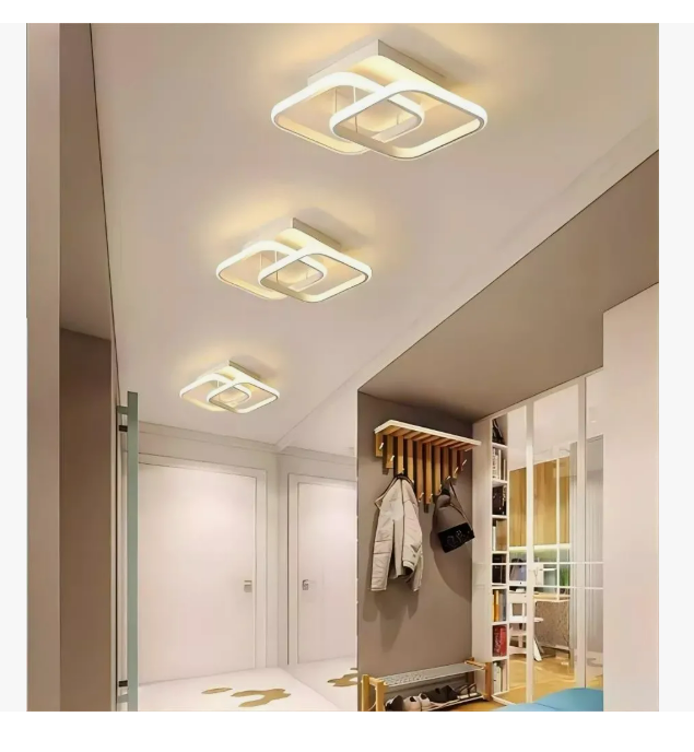 Foto 3 pulgar | Lámpara De Techo Decorativas Moderna Colgante Para Baño Sala