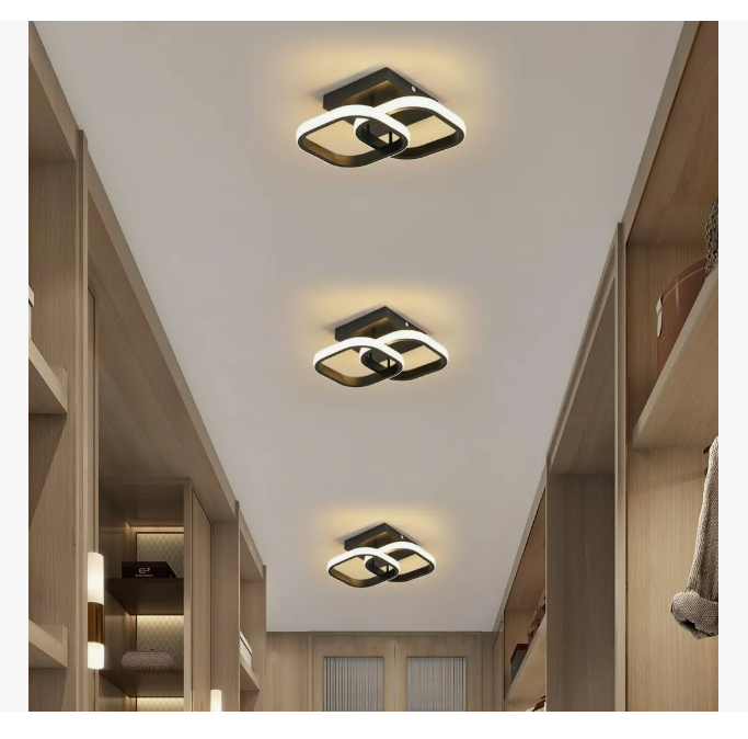 Foto 4 pulgar | Lámpara De Techo Decorativas Moderna Colgante Para Baño Sala