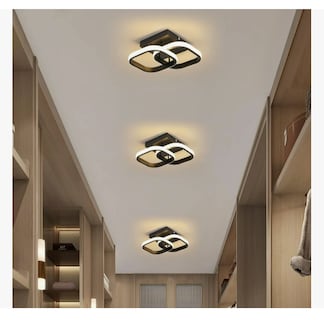 Foto 3 | Lámpara De Techo Decorativas Moderna Colgante Para Baño Sala