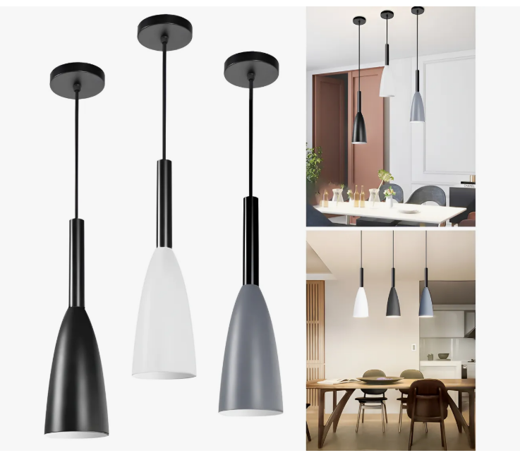 Foto 2 pulgar | Lámpara De Techo Moderna Iluminación Para El Hogar E26 3pcs
