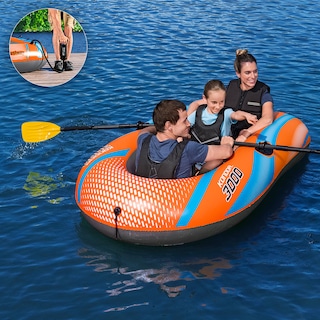 Foto 3 | Bote Inflable Bestway Kondor 3000 con Remos para 3 Personas