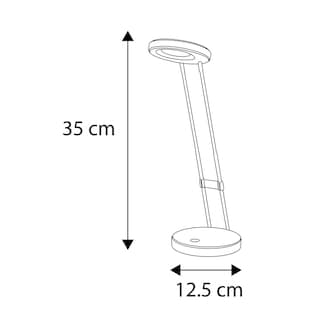 Foto 6 | Lámpara Led de Mesa Daburu Mil Luces 002 Blanca