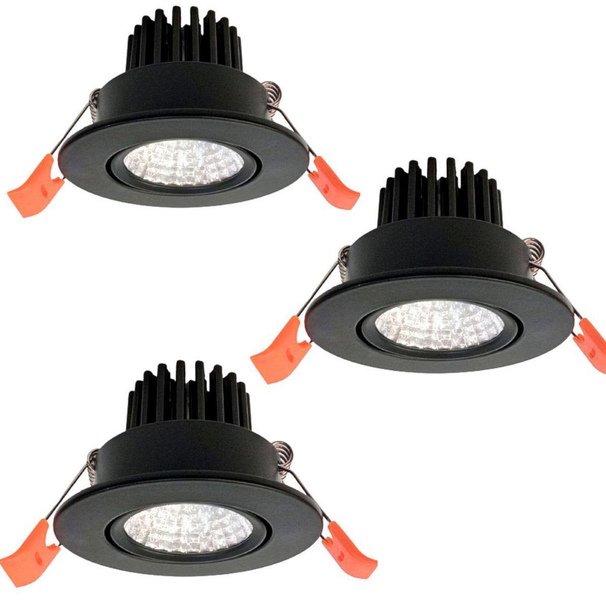 Luz De Alta Calidad Led Ventdepot Mxltm-008 3 Piezas Blanco Cálido