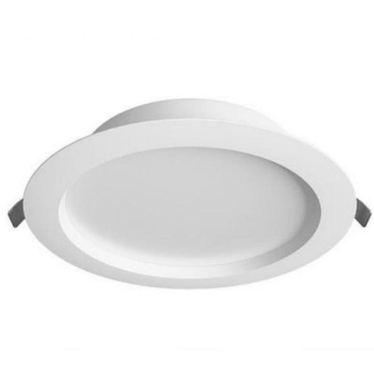 Plafón Empotrado Led Ventdepot Mxdyi-001 1 Pieza Blanco Cálido