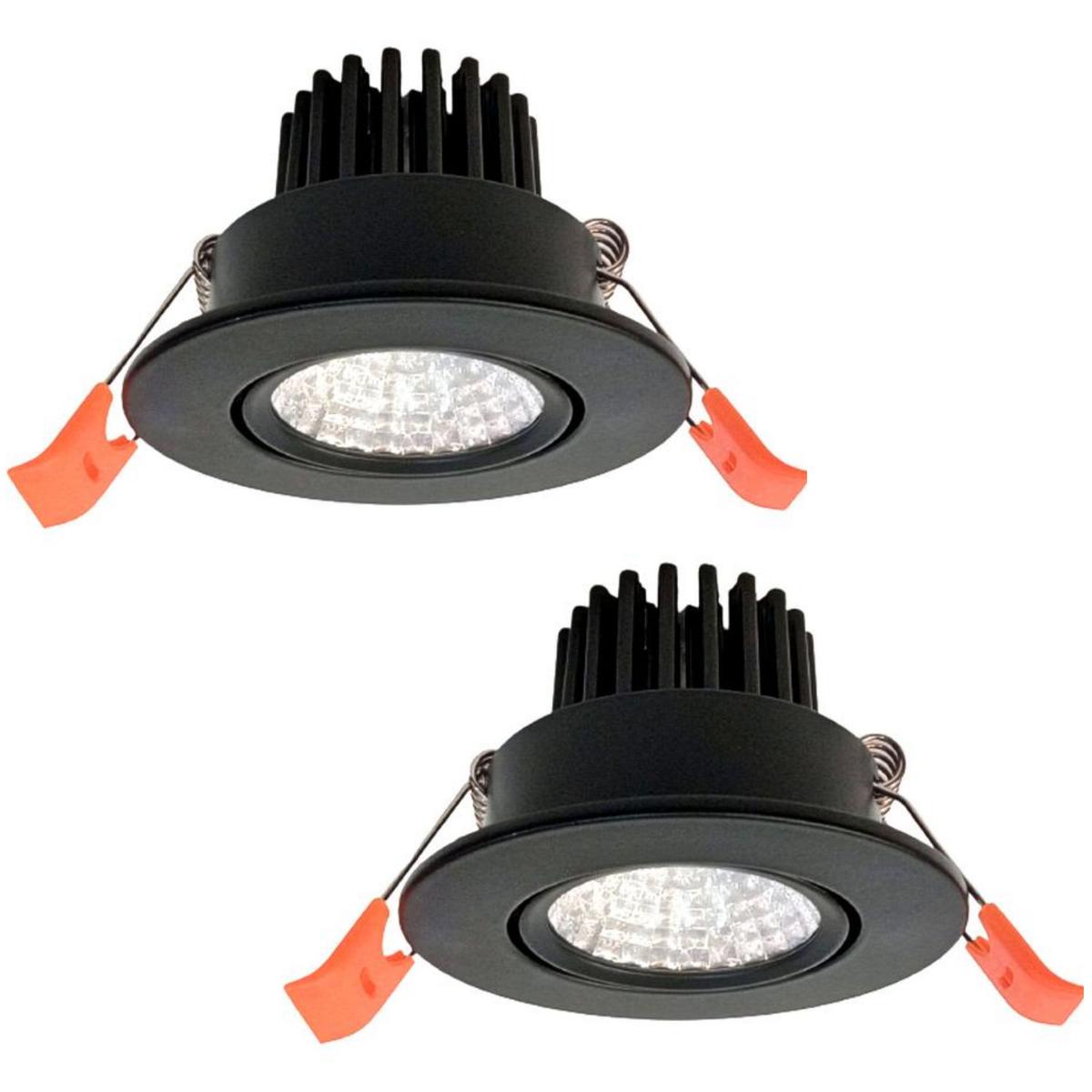 Plafón Led Para Pasillos Ventdepot Mxltm-002 2 Piezas Blanco Cálido