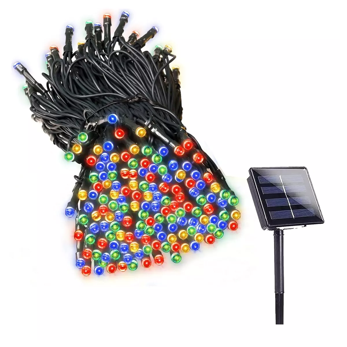 Foto 2 pulgar | Luces Solares Decorativas de Exterior Eo Safe Imports ESI-10049 Multicolor 10 m 100 Leds 8 Modos