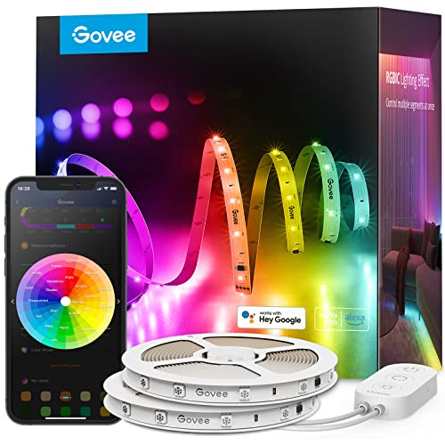 Tira de Luces LED Govee 30m RGBIC con Aplicación Wifi Inteligente