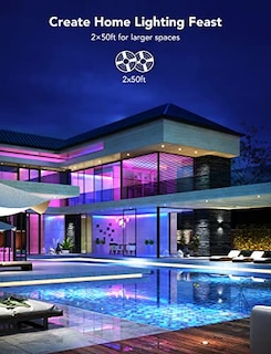 Foto 2 | Tira de Luces LED Govee de 30m RGBIC Bluetooth Inteligente para Dormitorio