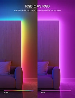 Foto 3 | Tira de Luces LED Govee de 30m RGBIC Bluetooth Inteligente para Dormitorio