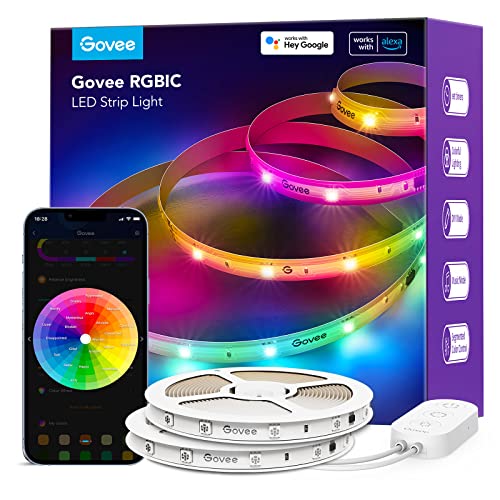 Foto 2 pulgar | Tira de Luces LED Govee Smart RGBIC de 20m con Control de Voz