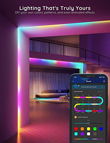 Foto 3 pulgar | Tira de Luces LED Govee RGBIC Alexa 5m Smart WiFi Music Sync