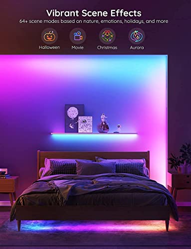 Foto 7 | Tira de Luces LED Govee RGBIC Alexa 5m Smart WiFi Music Sync