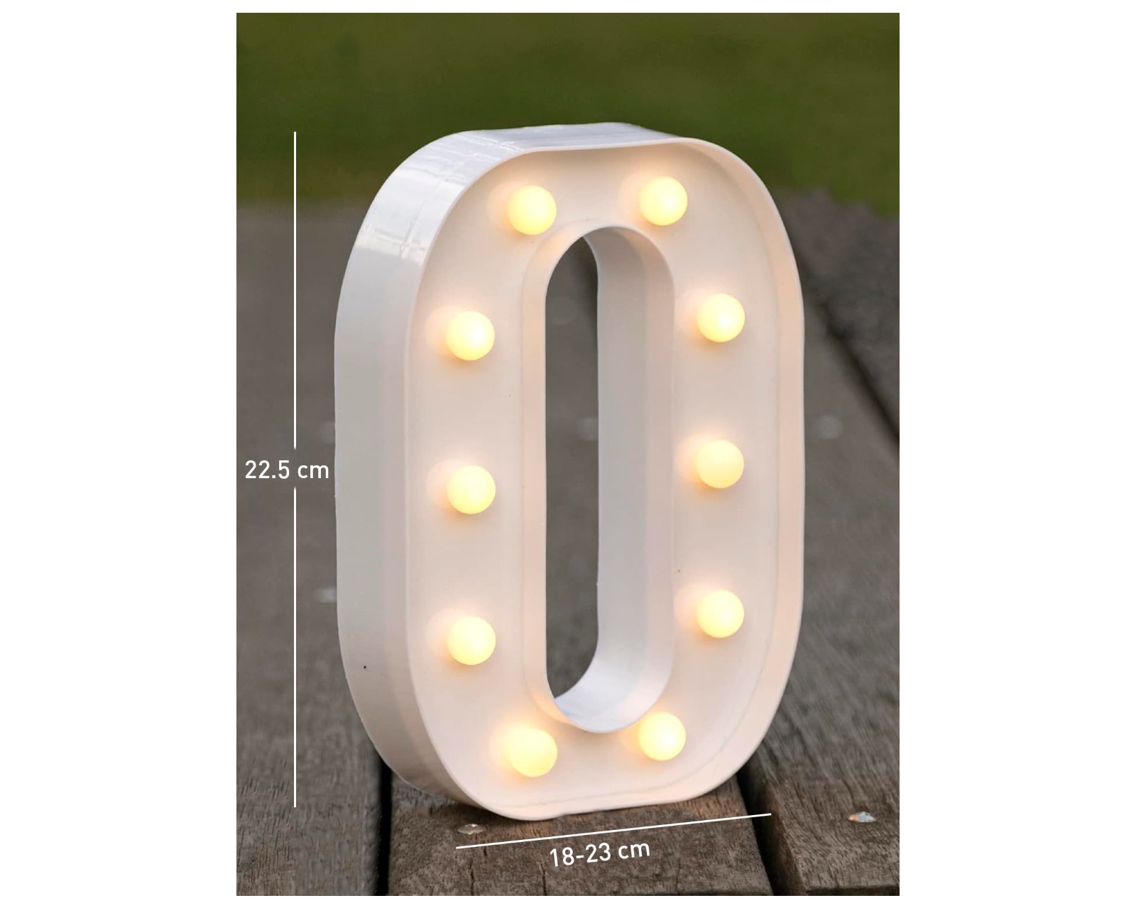 Foto 4 pulgar | Letras Decorativas con Luz Led Bluelander Incluye Batería Aa