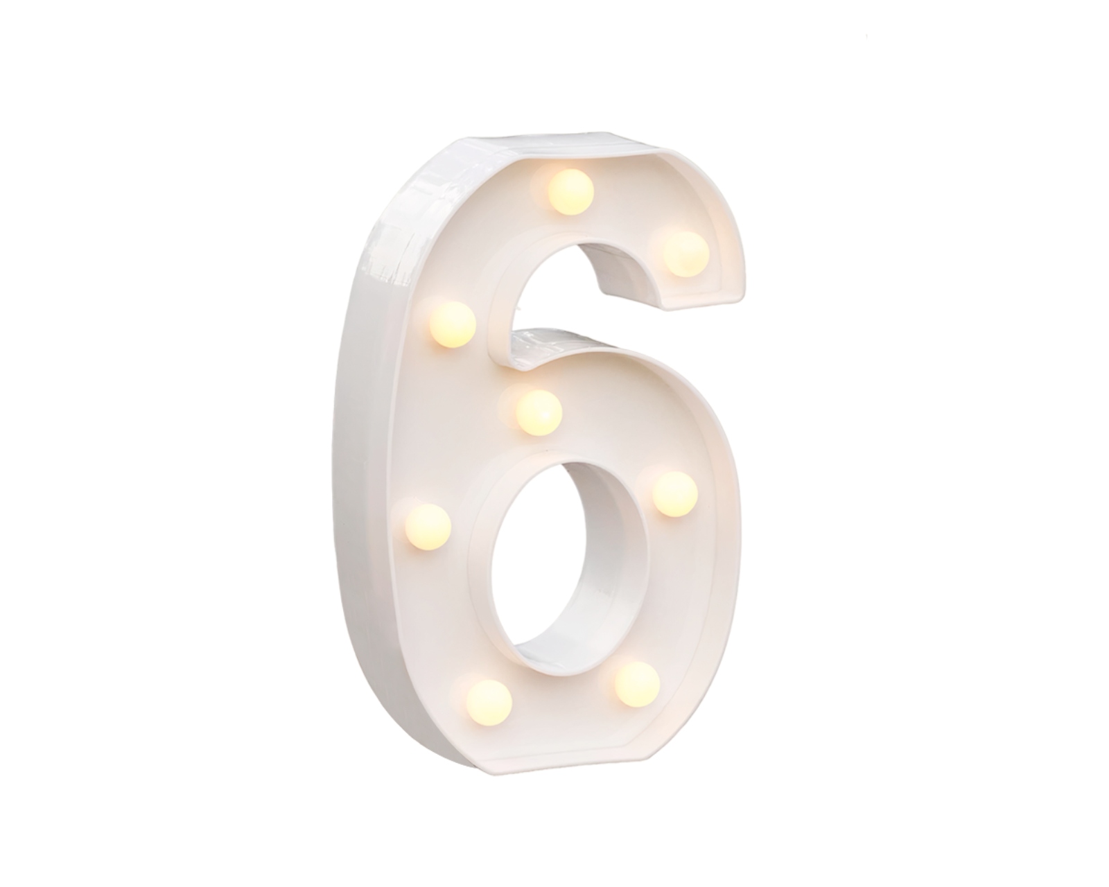 Foto 1 | Número Decorativo con Luz Led Bluelander Incluye Batería Aa